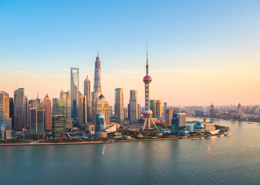 Shanghai skyline – Highlights of China 2026-27 New, Guiness Travel escorted tour
