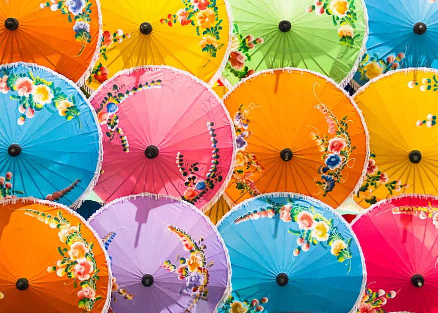 Bor Sang, the Umbrella Village – Grand Tour of Thailand 2026-27 "Prestige", Guiness Travel escorted tour
