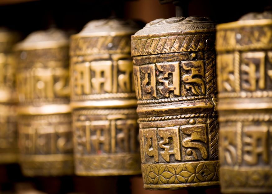 THIMPHU - Prayer wheels – Grand Tour of Bhutan & Nepal 2026-27 "Prestige", Guiness Travel escorted tour