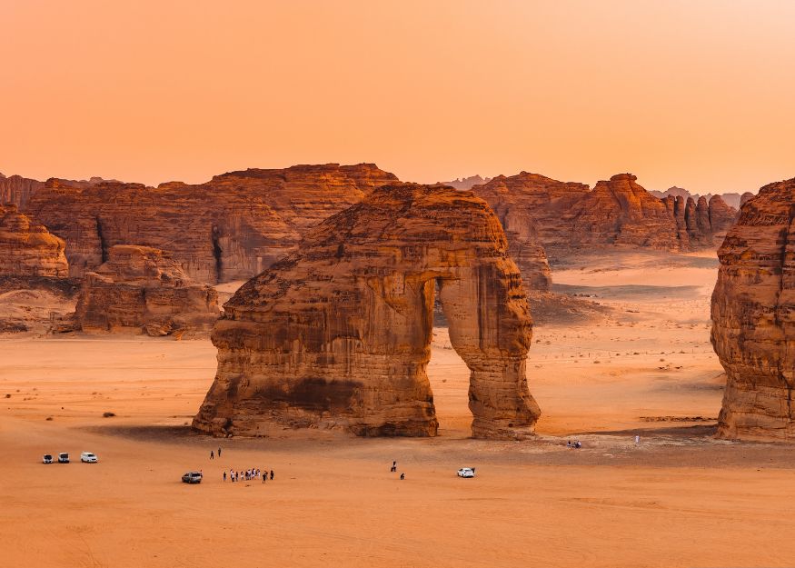 Al Ula, Elephant Rock – Grand Tour of Saudi Arabia 2026-27, Guiness Travel escorted tour