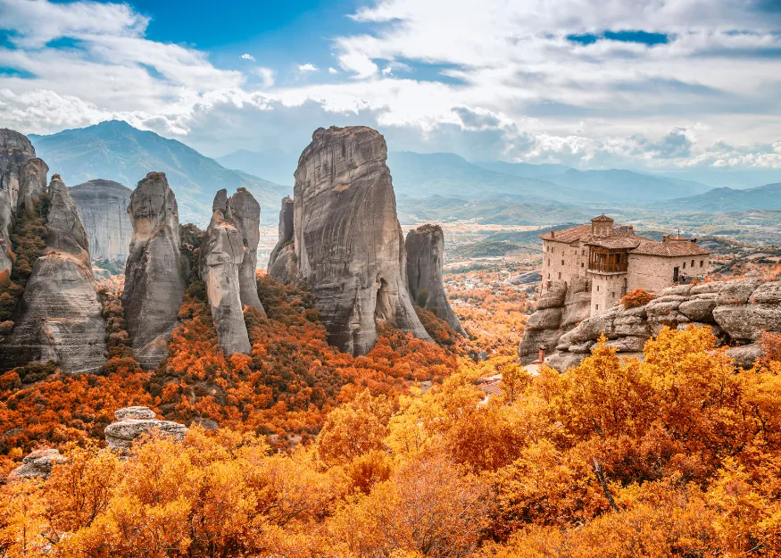 Monasteries of Meteora – Grand Tour of Classical Greece 2026-27 "Prestige", Guiness Travel escorted tour
