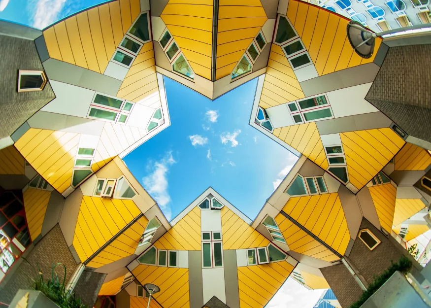 Rotterdam, Cube Houses – Grand Tour of Holland & Flanders 2026-27, Guiness Travel escorted tour