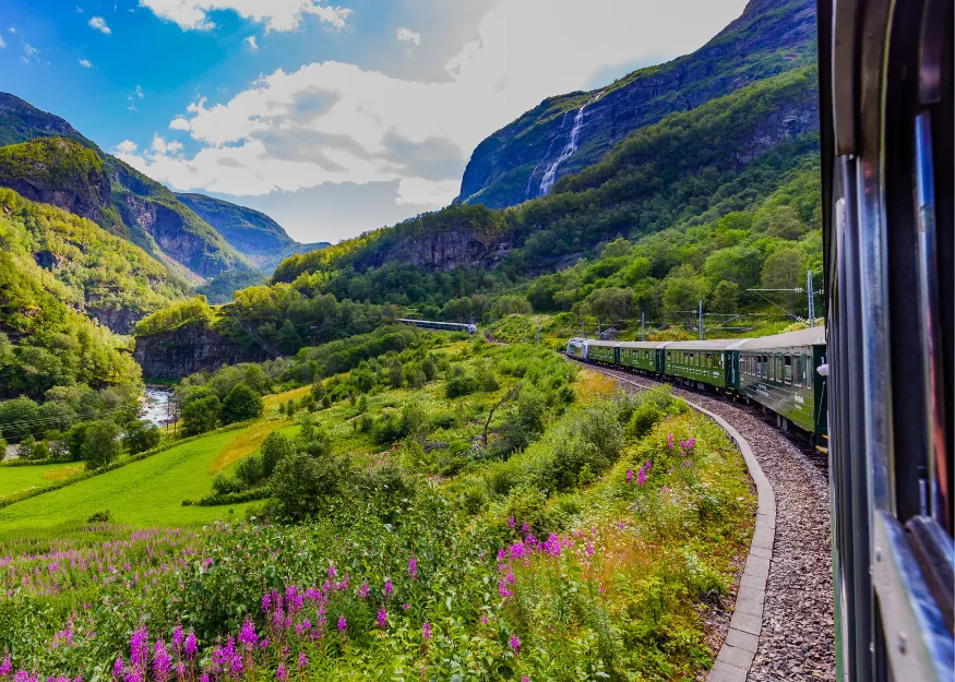 Flåm, scenic railway – Grand Tour of Norway 2026-27, Guiness Travel escorted tour