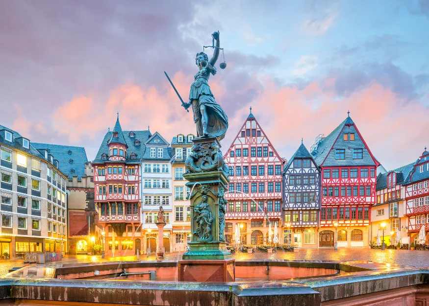 Frankfurt, Historic Centre – Romantic Germany 2026-27, Guiness Travel escorted tour