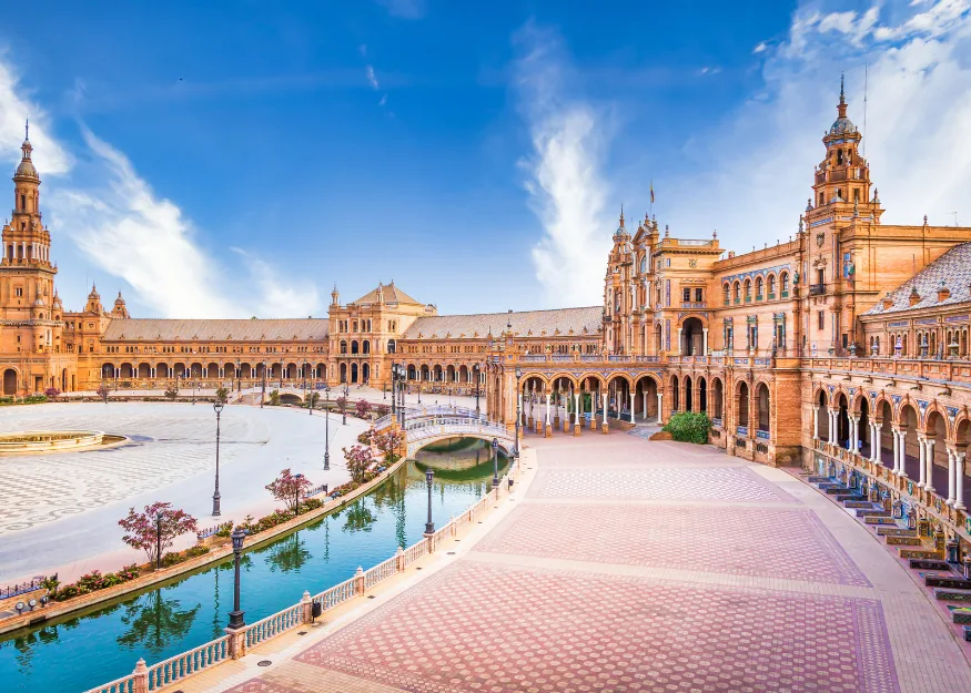 Seville, Plaza de España – Tour of Andalusia 2026-27, Guiness Travel escorted tour