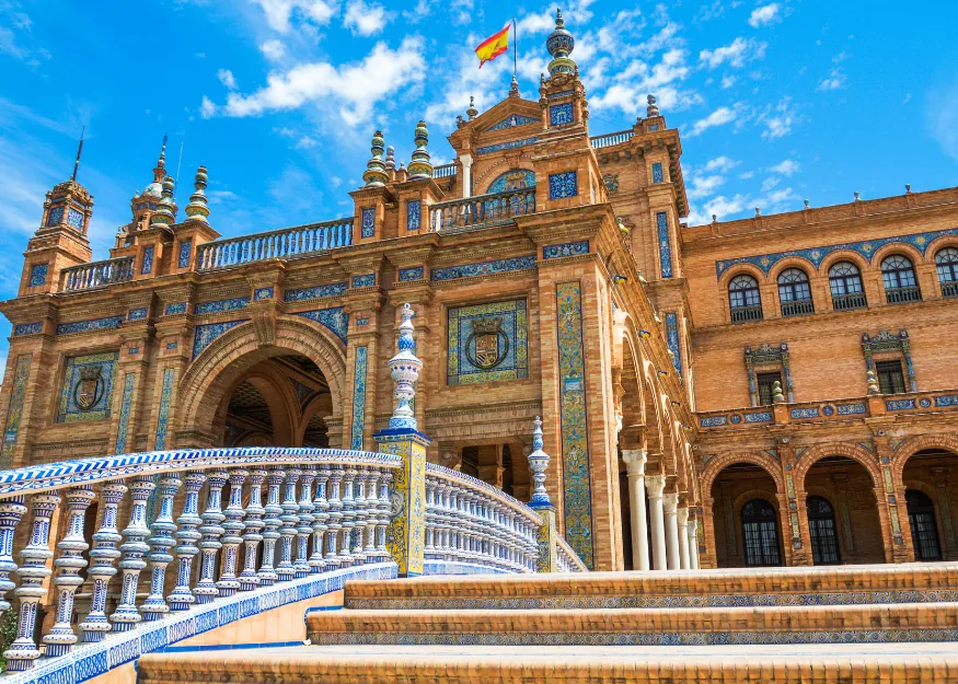 Seville, Plaza de España – Grand Tour of Spain 2026-27, Guiness Travel escorted tour