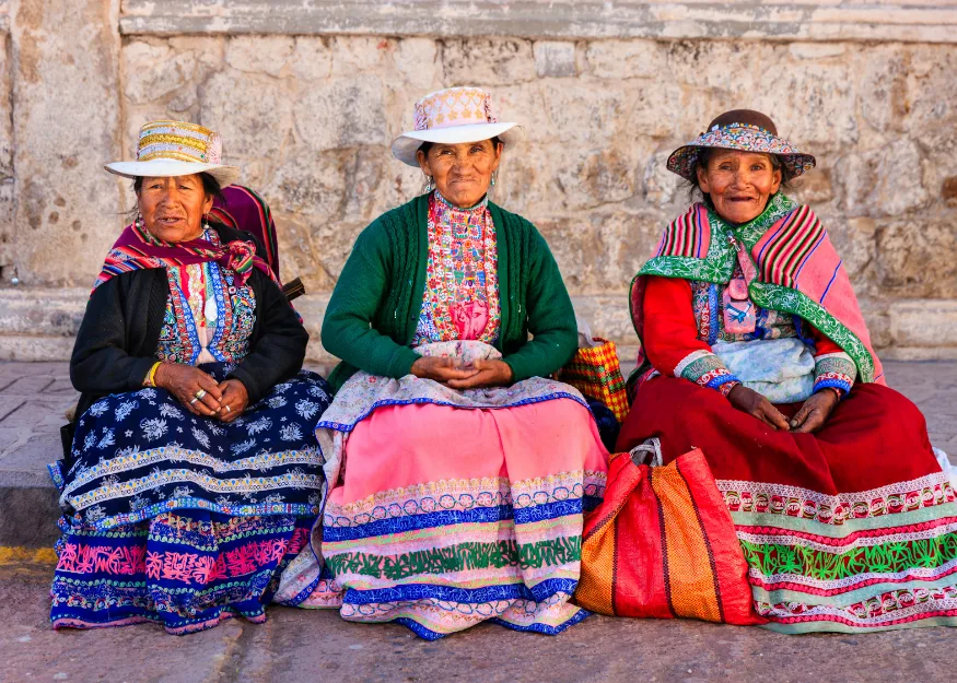 Peruvian women in Lima – Grand Tour of Peru 2026-27, Guiness Travel escorted tour