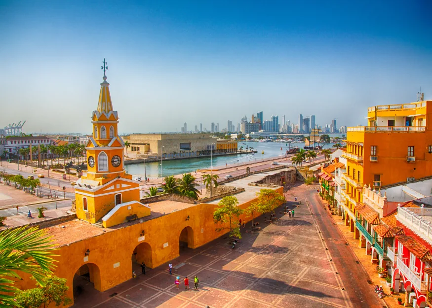 Cartagena, Clock Tower – Grand Tour of Colombia 2026-27, Guiness Travel escorted tour