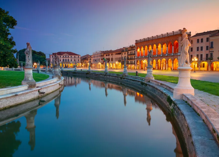 PADUA - Prato della Valle – Discover Veneto 2026-27, Guiness Travel escorted tour