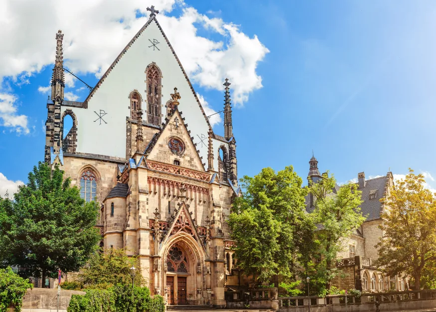 Leipzig, facade of St Thomas's Church – Berlin & Germany 2026-27, Guiness Travel escorted tour