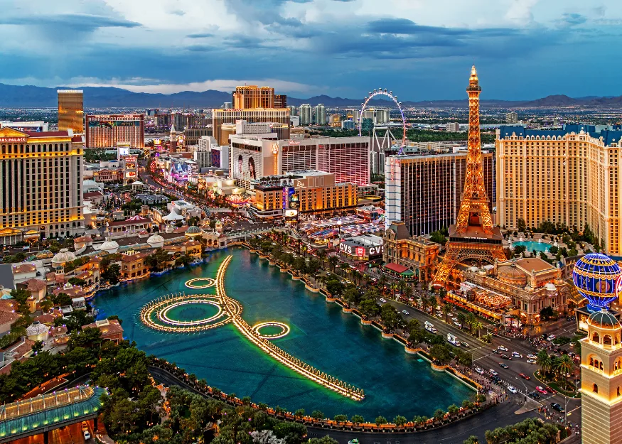 Las Vegas – Grand Tour of the USA - The Great West 2026-27, Guiness Travel escorted tour