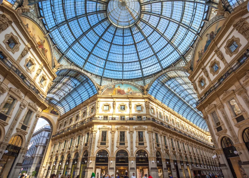 MILAN - Galleria Vittorio Emanuele II – Grand Tour Welcome to the North 2026-27 "Prestige", Guiness Travel escorted tour