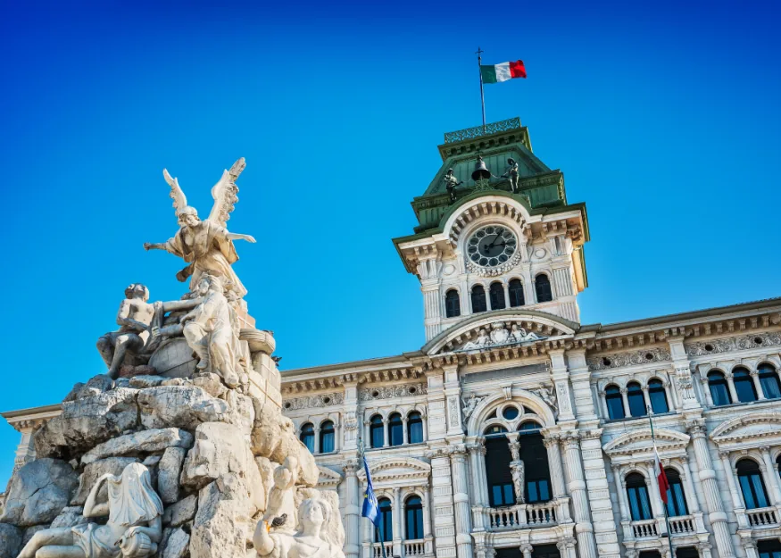 Trieste, Town Hall – Discover Friuli Venezia Giulia 2026-27, Guiness Travel escorted tour