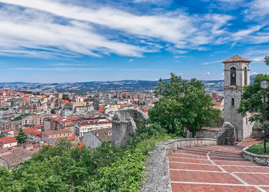CAMPOBASSO - Scorcio della città – Tasting Molise 2026-27, viaggio organizzato Guiness Travel