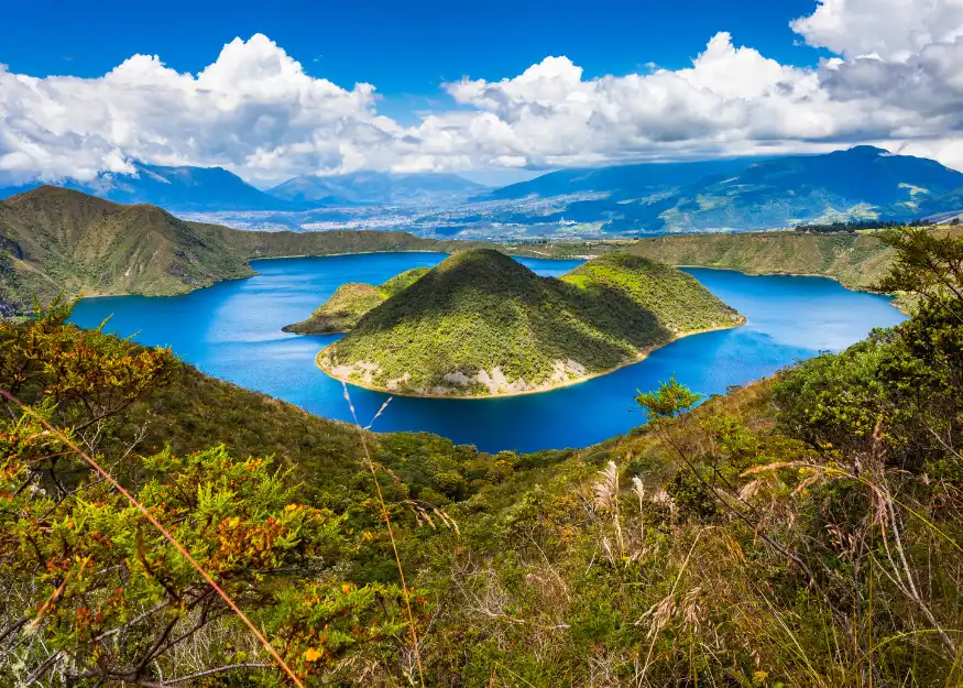 Lake Cuicocha – Grand Tour of Ecuador 2026-27, Guiness Travel escorted tour