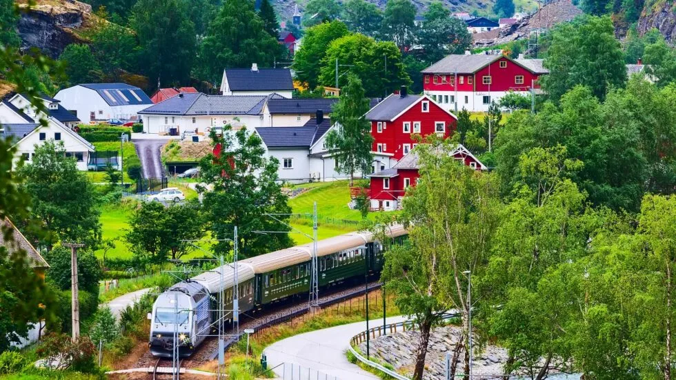 Norvegia – Flam, treno per Myrdal