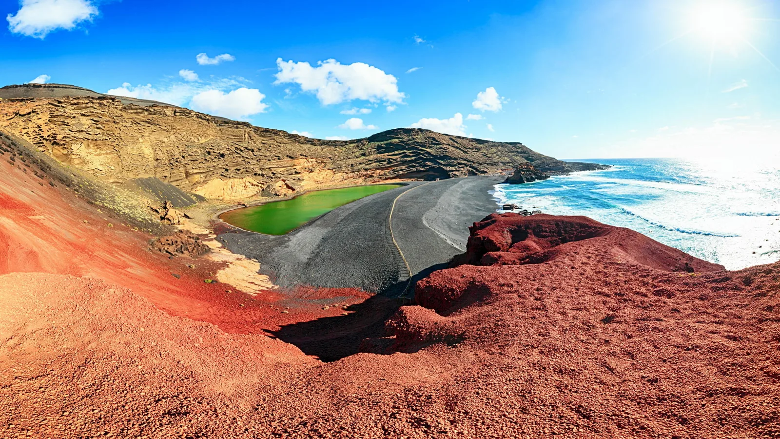 Lanzarote – Lago Vulcanico El Golfo