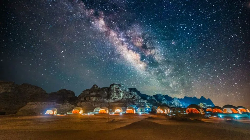 Giordania, Deserto Wadi Rum – Campo tendato