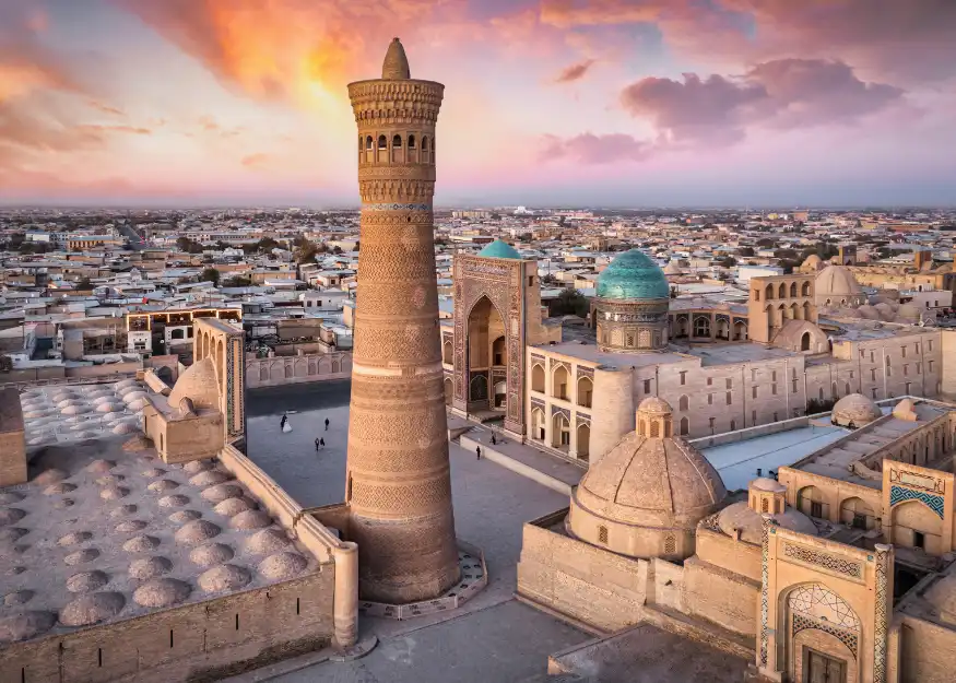 Bukhara, Kalyan Minaret – Grand Tour of Uzbekistan 2026-27, Guiness Travel escorted tour