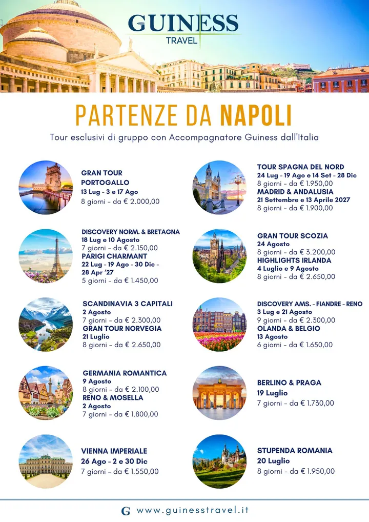 1.Partenze da NAPOLI