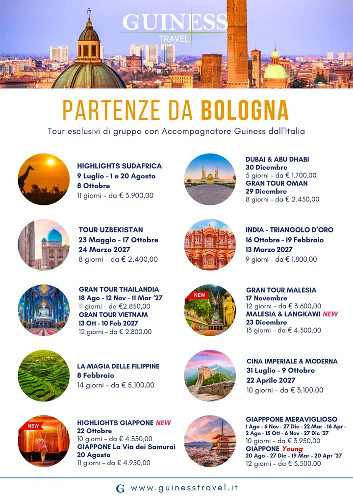 2.Partenze da BOLOGNA