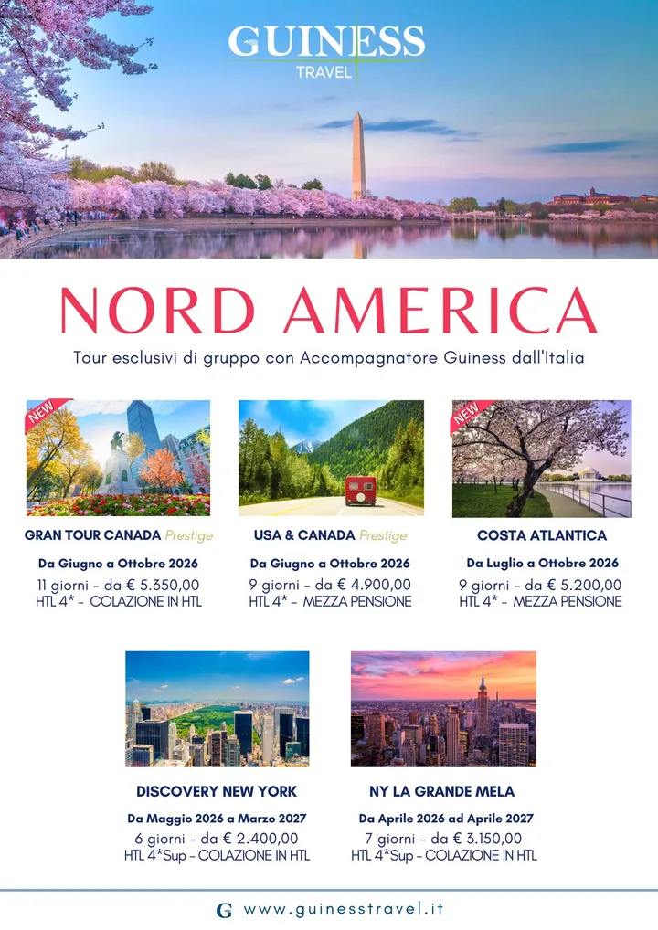 Nord America - Stati Uniti, Canada