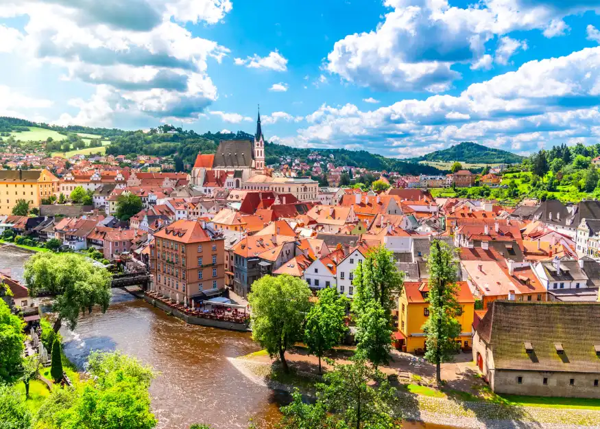 ČESKÝ KRUMLOV – Prague & Jewels of Bohemia 2026-27, Guiness Travel escorted tour