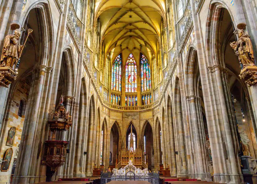 Prague, Cathedral interior – Magical Prague 2026-27, Guiness Travel escorted tour