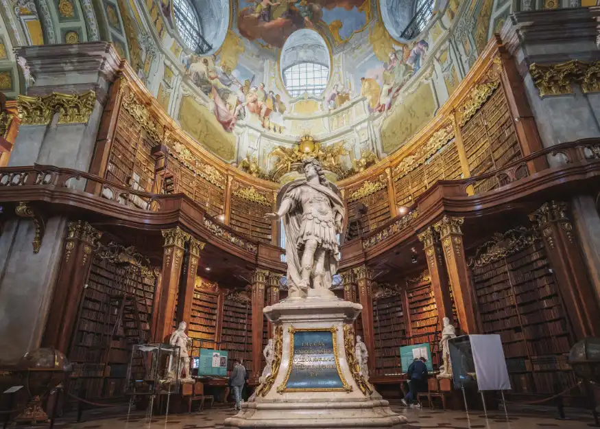 VIENNA.Austrian National Library – Imperial Vienna 2026-27, Guiness Travel escorted tour
